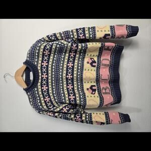 90s Vintage Christopher & Banks Teacher Knit Sweater size